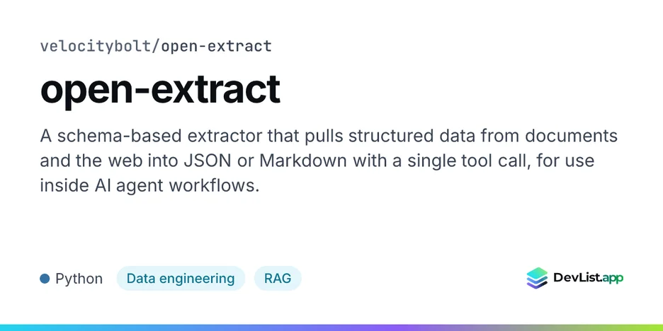 open-extract