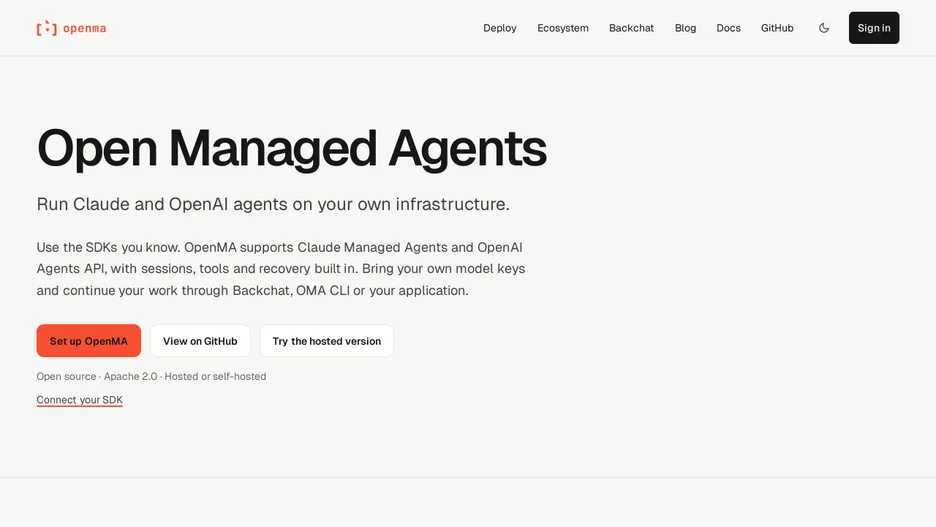 Open Managed Agents
