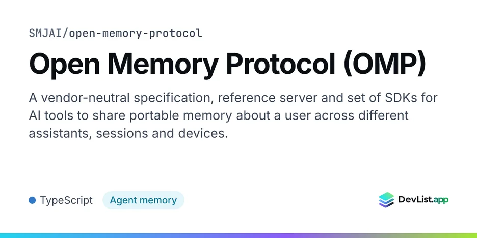 Open Memory Protocol (OMP)