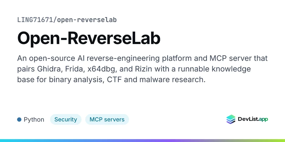 Open-ReverseLab