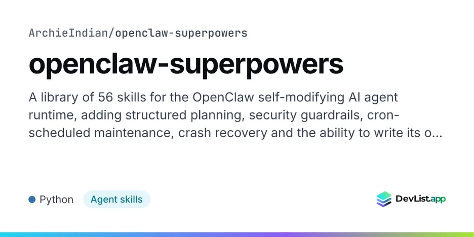 openclaw-superpowers