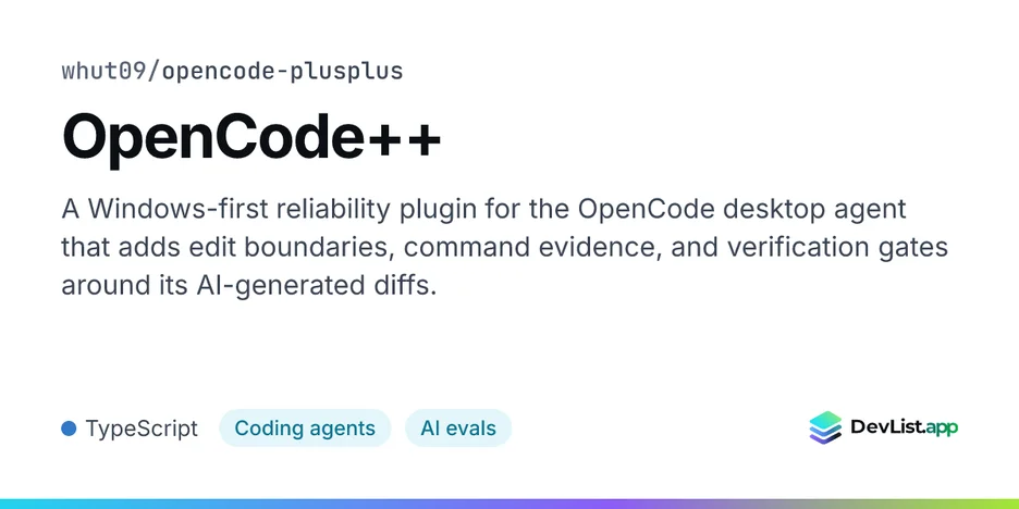 OpenCode++
