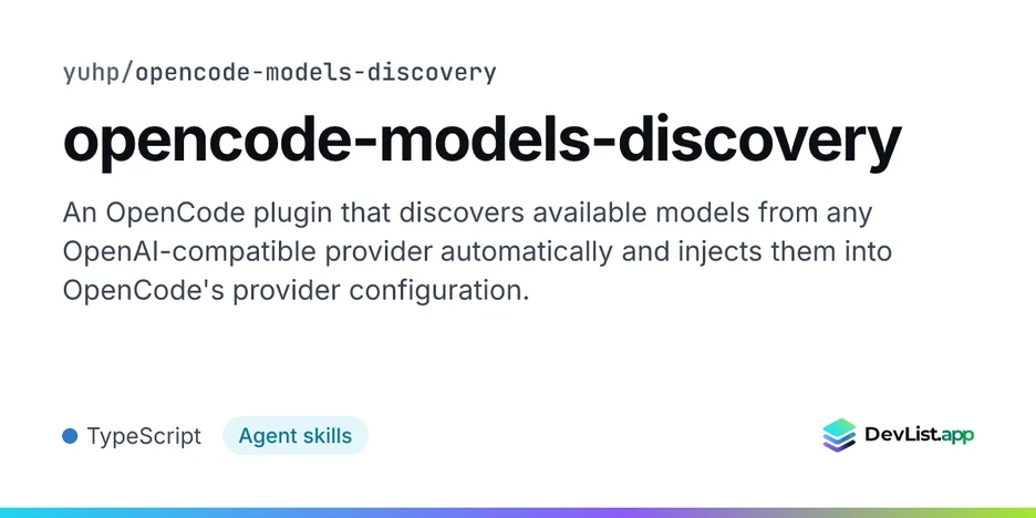 opencode-models-discovery
