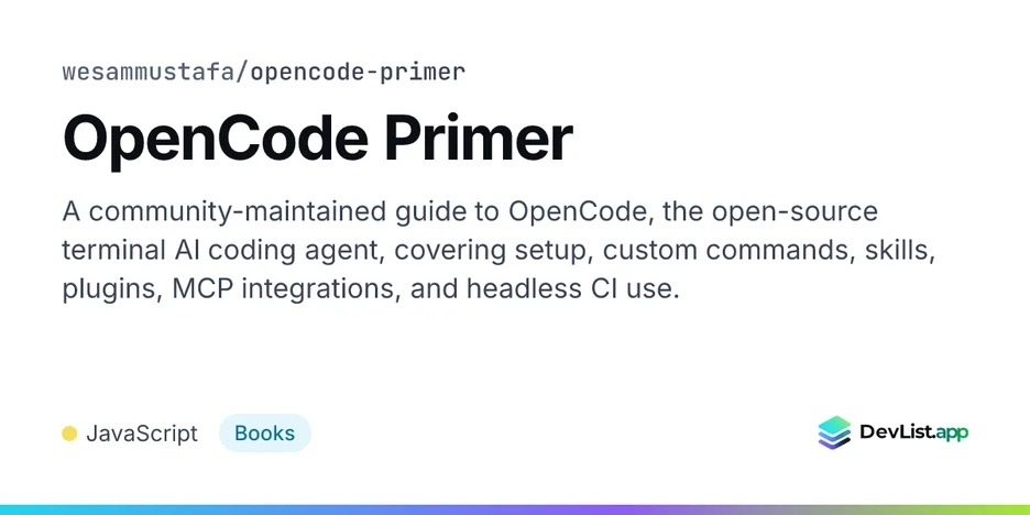 OpenCode Primer
