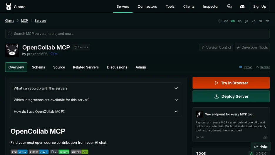 OpenCollab MCP