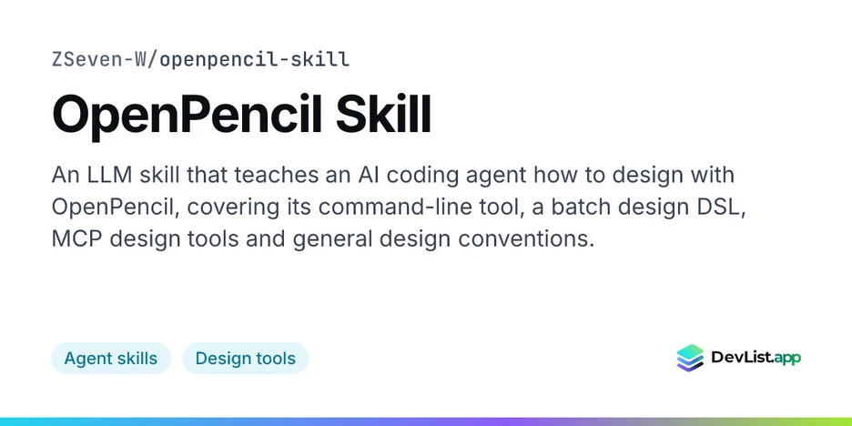 OpenPencil Skill
