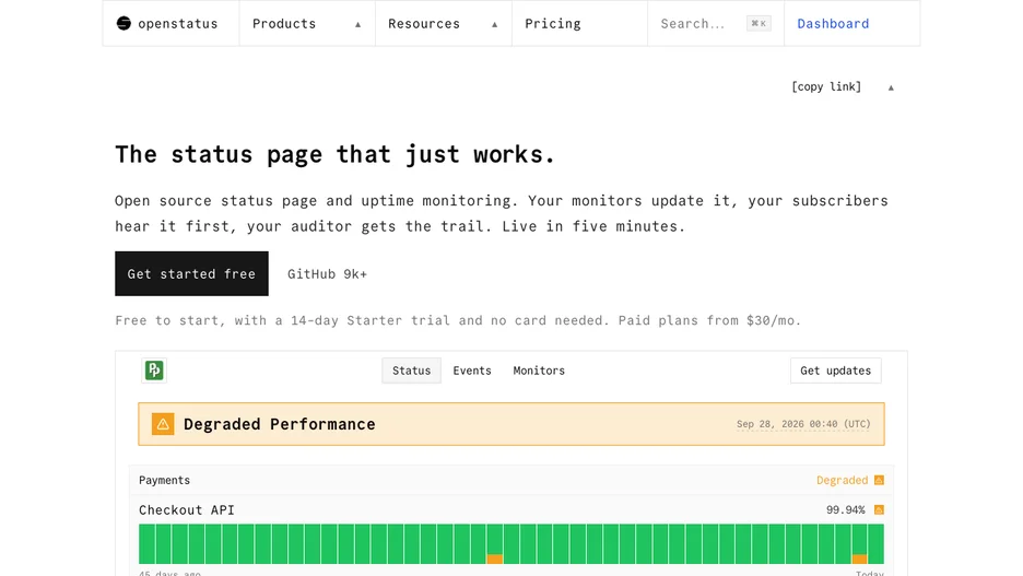 openstatus
