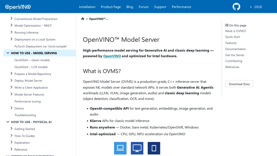 OpenVINO Model Server
