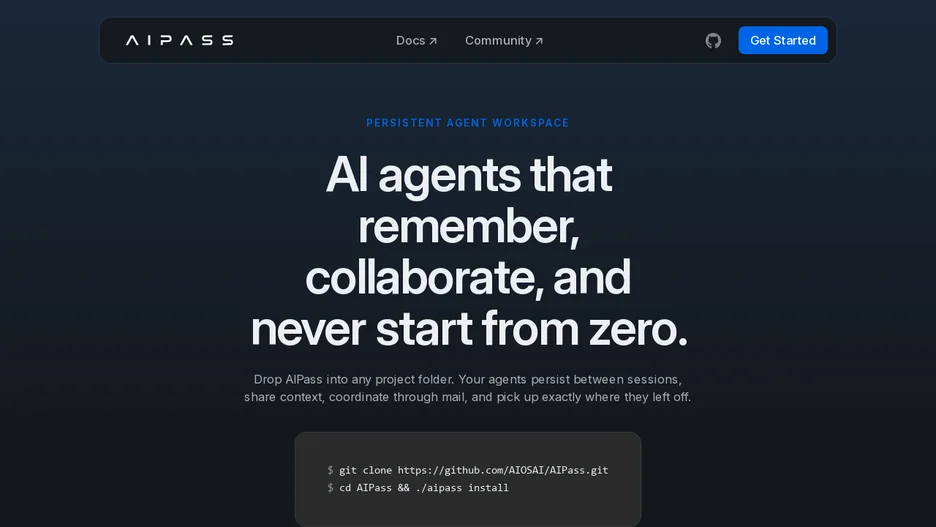 Persistent Agent Workspace