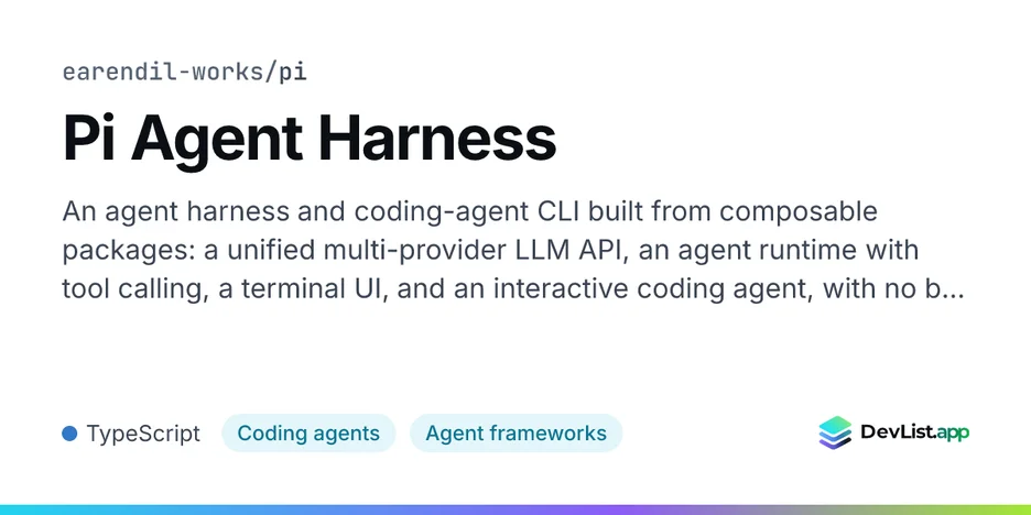 Pi Agent Harness