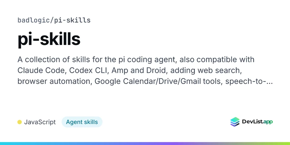 pi-skills