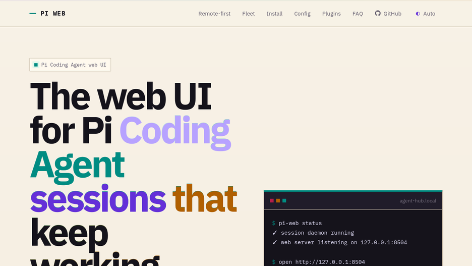 PI WEB