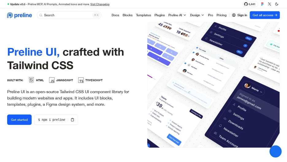 Preline UI