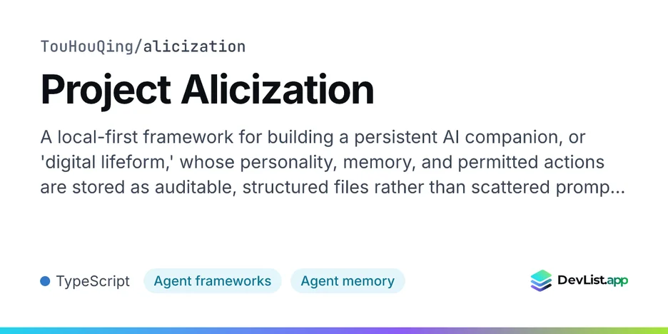 Project Alicization