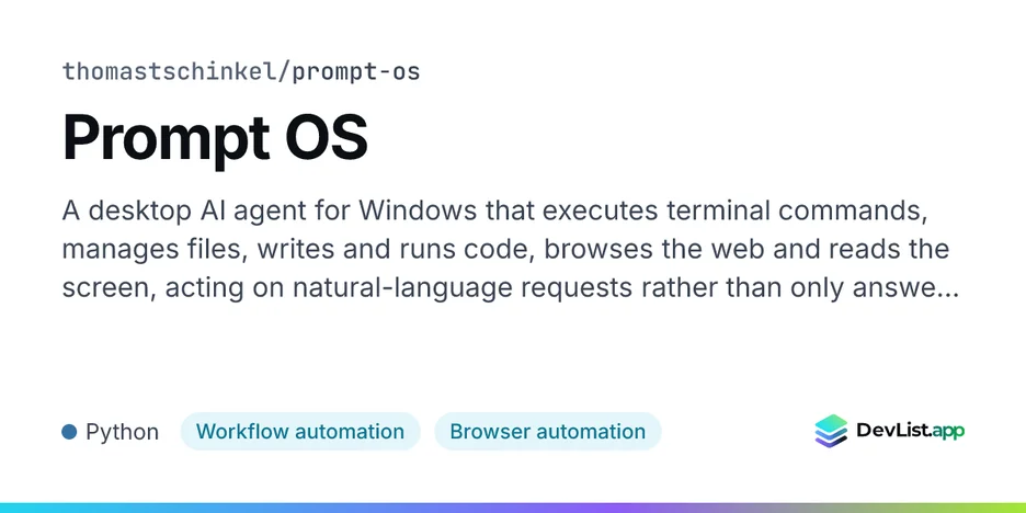 Prompt OS