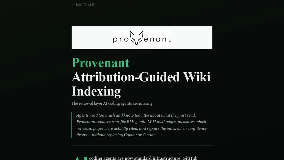 Provenant