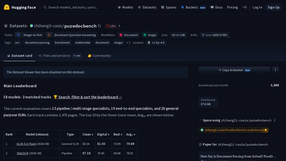 PureDocBench