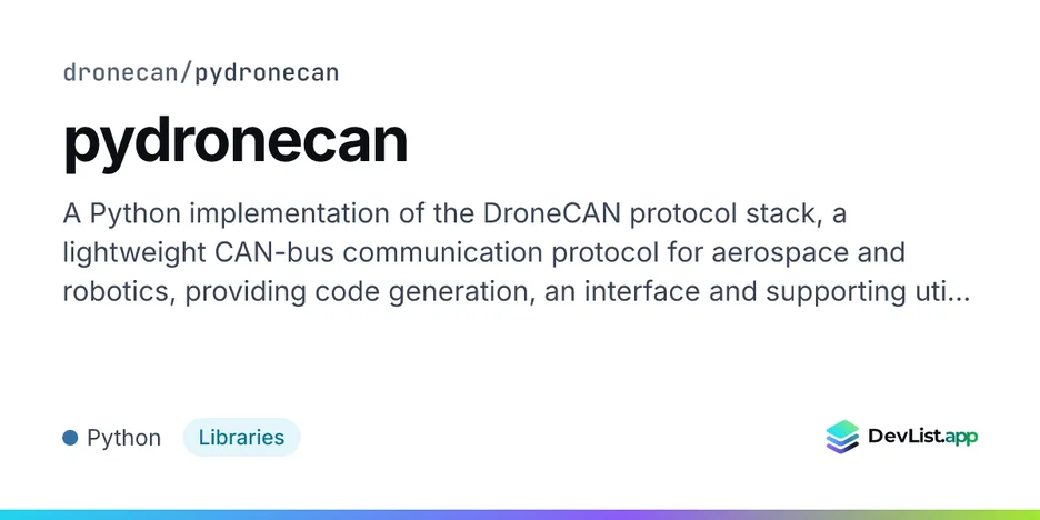 pydronecan