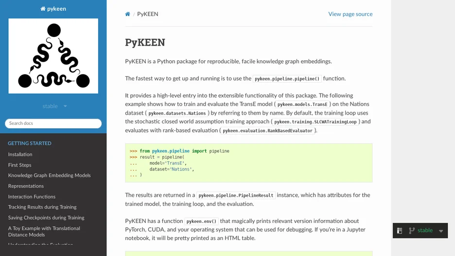 PyKEEN