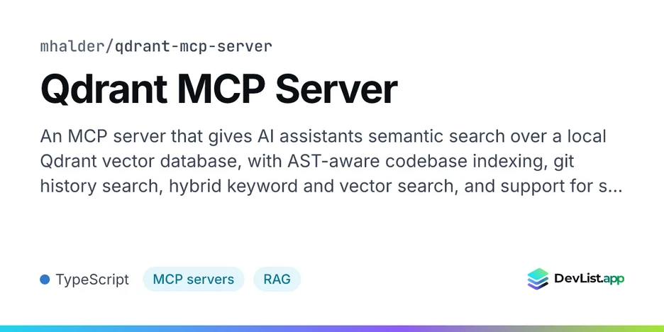 Qdrant MCP Server