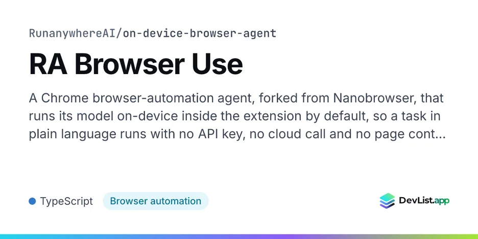 RA Browser Use