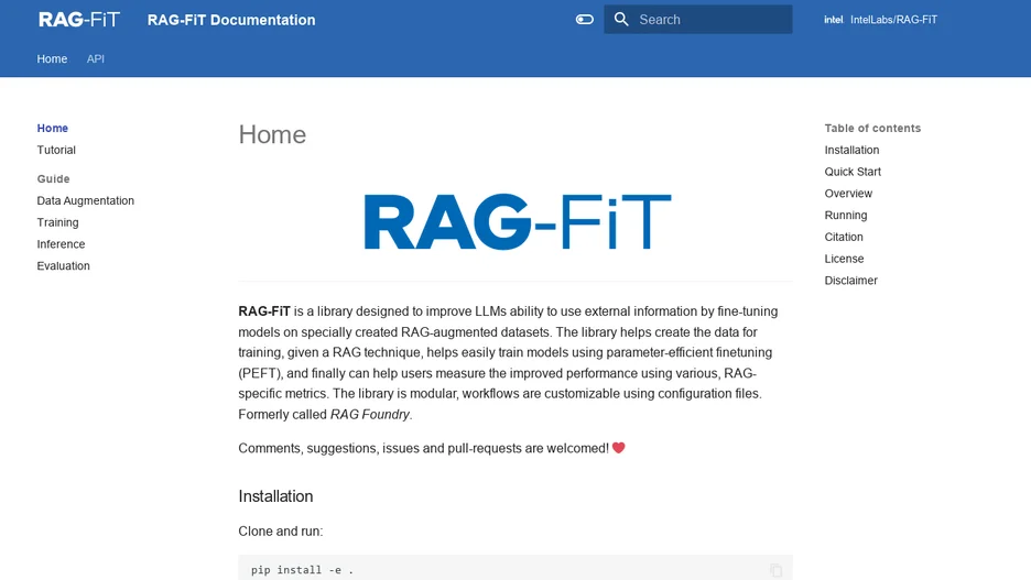 RAG-FiT