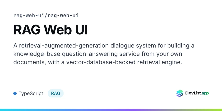 RAG Web UI