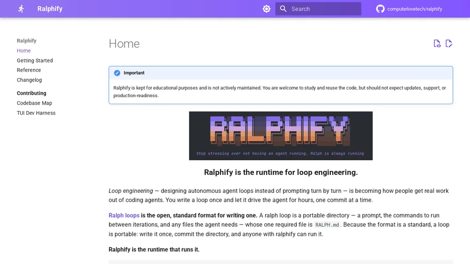 Ralphify