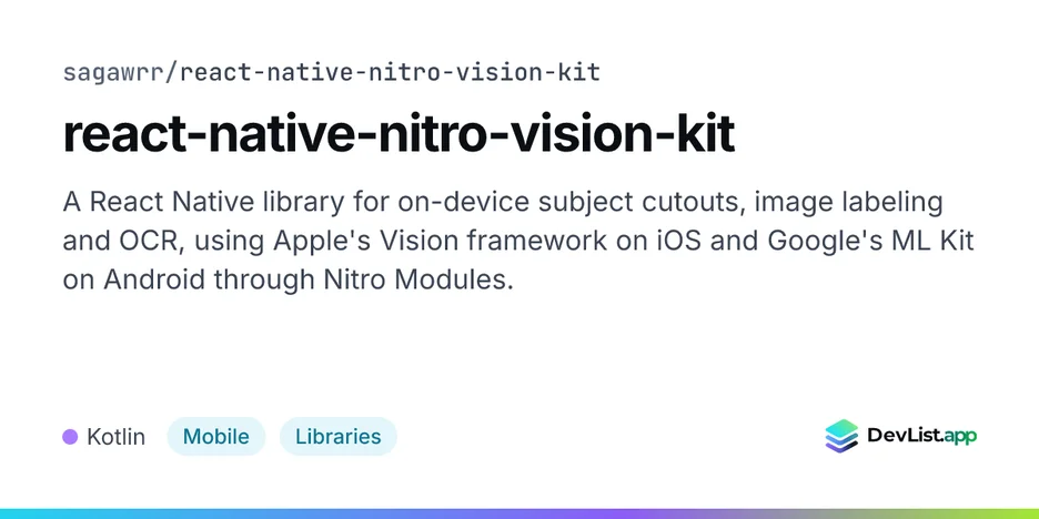 react-native-nitro-vision-kit