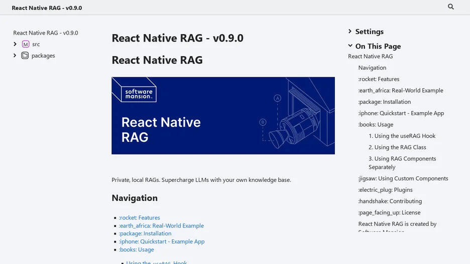 React Native RAG