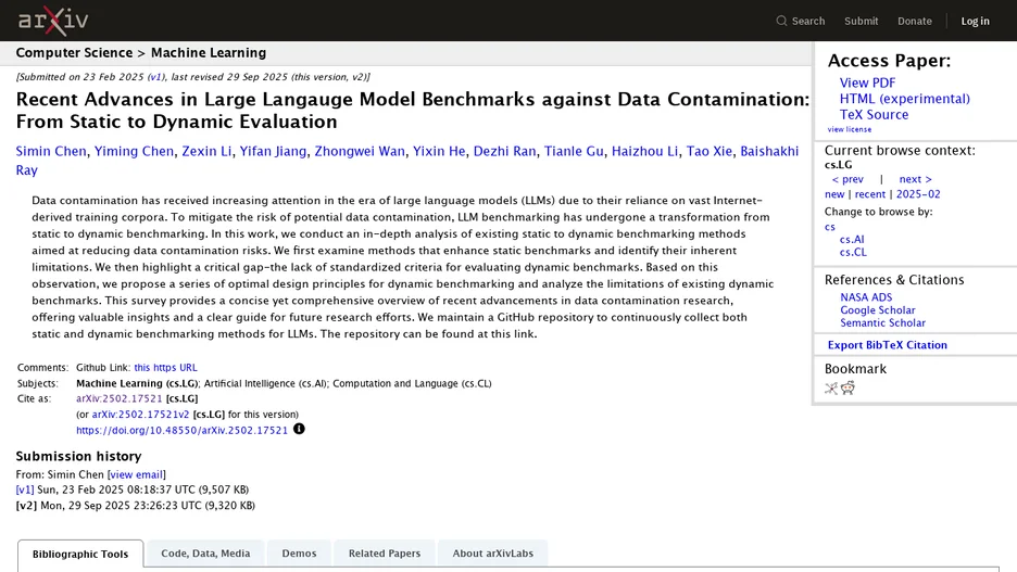 Recent Advances in Large Language Model Benchmarks against Data Contamination: From Static to Dynamic Evaluation