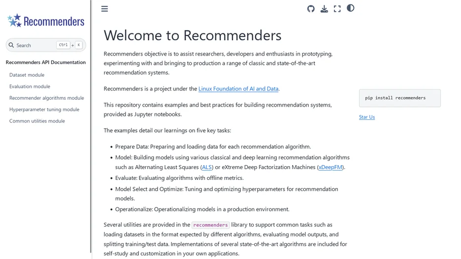 Recommenders