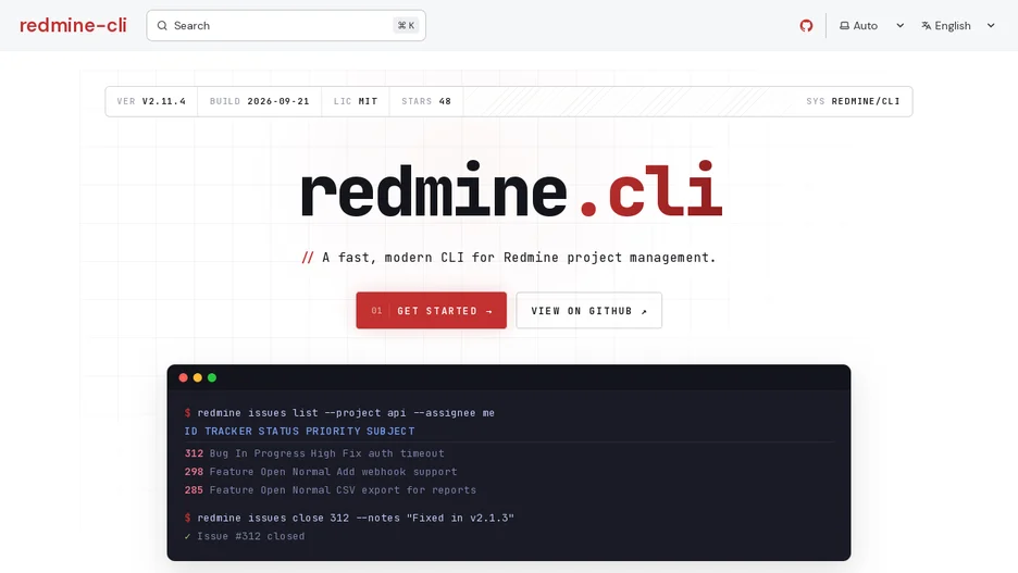 redmine-cli