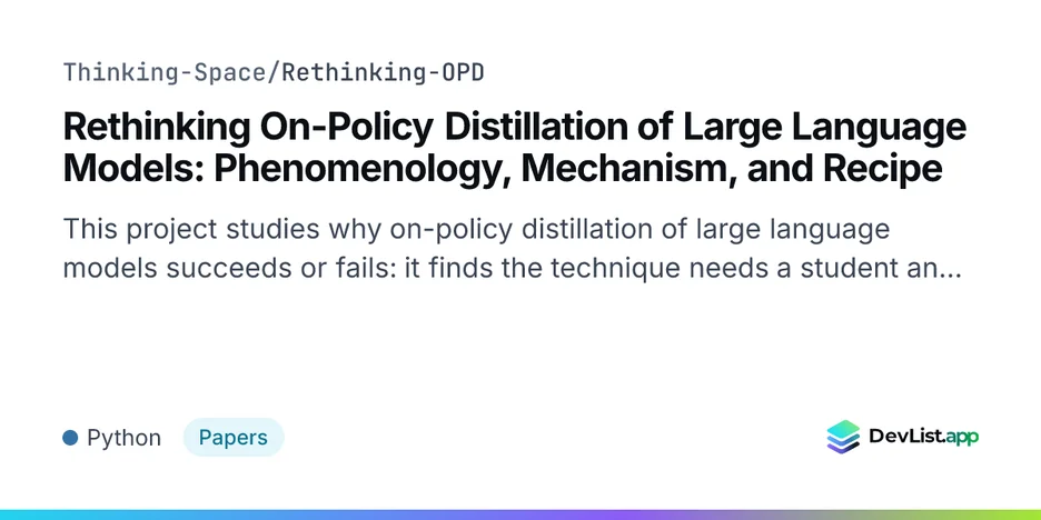 Rethinking On-Policy Distillation of Large Language Models: Phenomenology, Mechanism, and Recipe