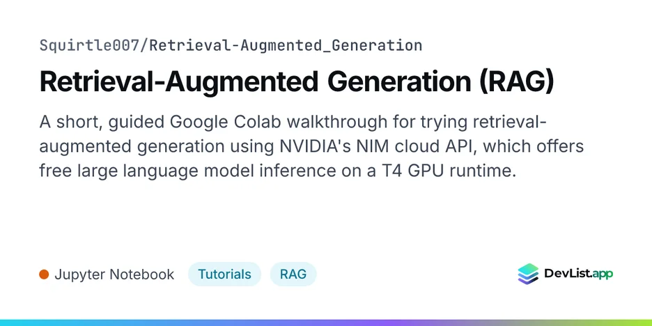 Retrieval-Augmented Generation (RAG)