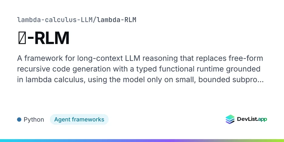 λ-RLM