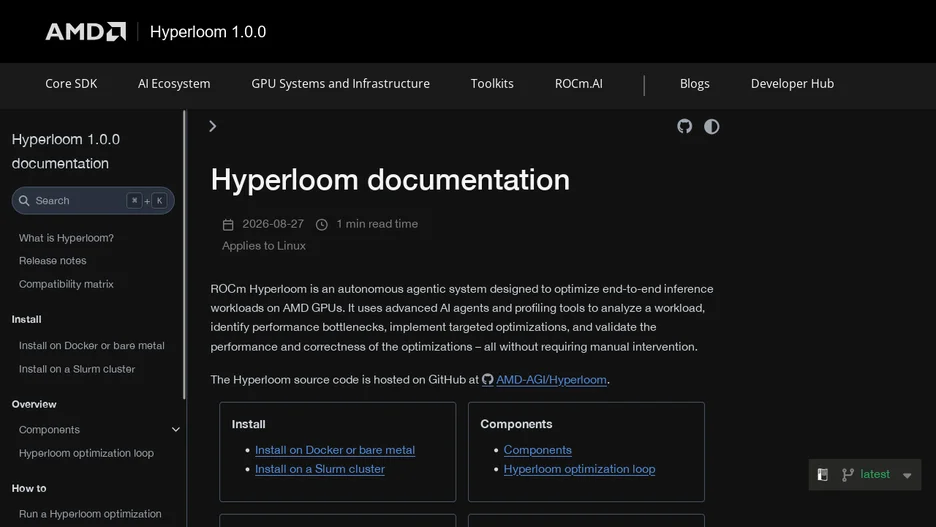 ROCm Hyperloom
