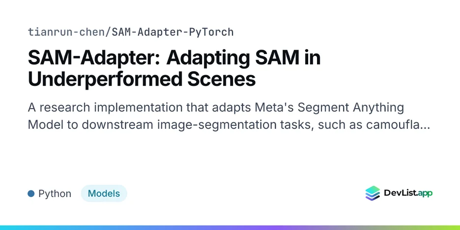 SAM-Adapter: Adapting SAM in Underperformed Scenes