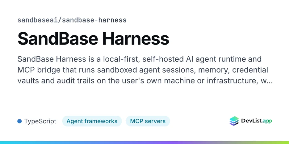 SandBase Harness