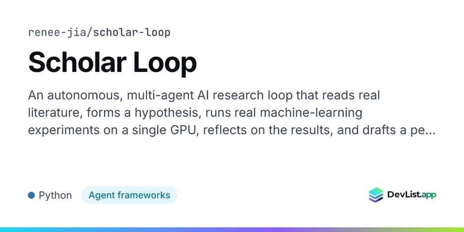 Scholar Loop