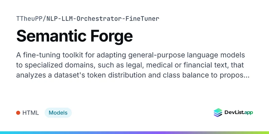 Semantic Forge