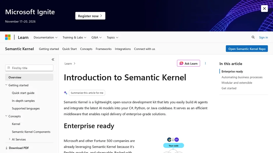 Semantic Kernel