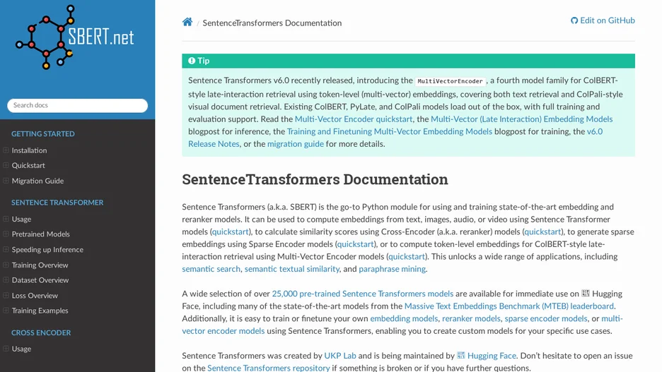Sentence Transformers