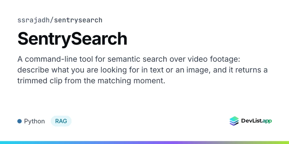 SentrySearch