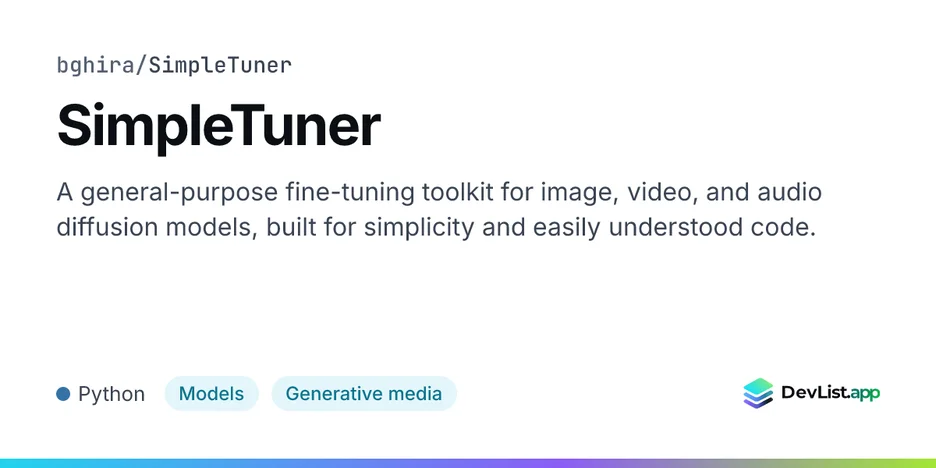 SimpleTuner