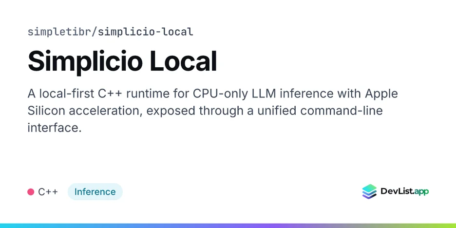 Simplicio Local