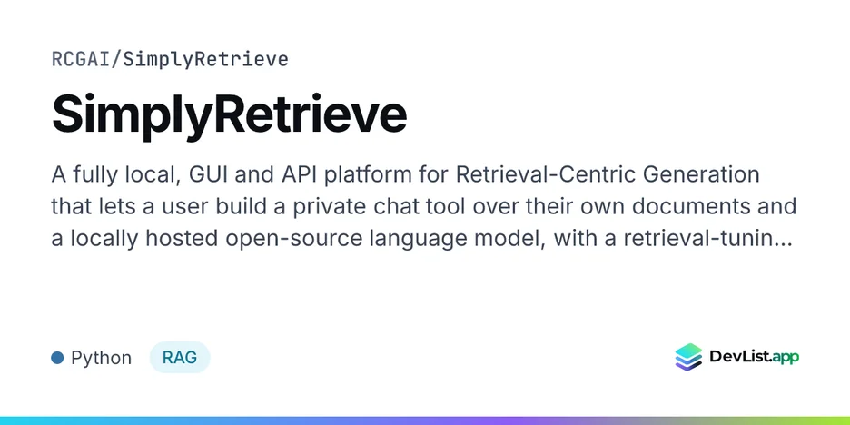 SimplyRetrieve