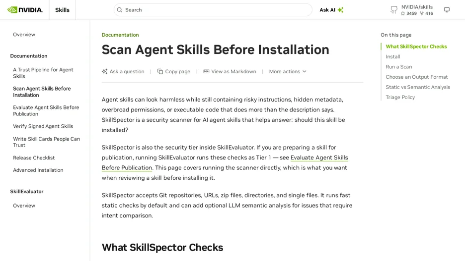 SkillSpector