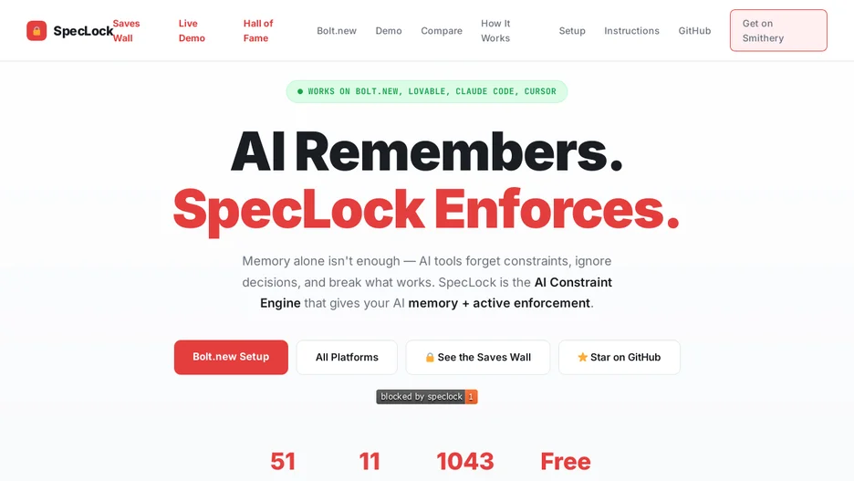 SpecLock