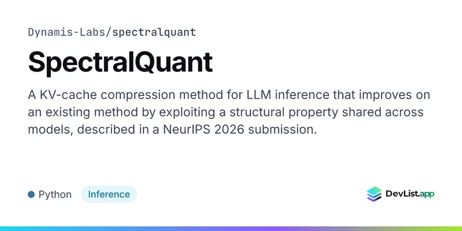 SpectralQuant